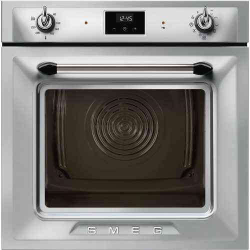 SMEG Traditional Pyro Galileo Victoria SOP6900TX inox klasszikus design beépíthető pirolitikus süt