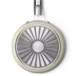 Smeg SPF2012CRM krémszínű tapadásmentes sauce pan nyeles lábas üveg fedővel