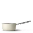 Smeg SPF2012CRM krémszínű tapadásmentes sauce pan nyeles lábas üveg fedővel