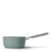 Smeg SPF2012EGM smaragdzöld tapadásmentes sauce pan nyeles lábas üveg fedővel