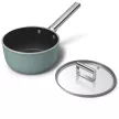 Smeg SPF2012EGM smaragdzöld tapadásmentes sauce pan nyeles lábas üveg fedővel