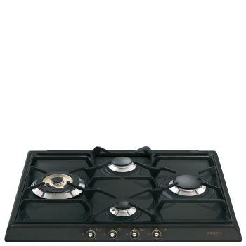 SMEG Cortina SR764AO Antracit klasszikus beépíthető gáz főzőlap