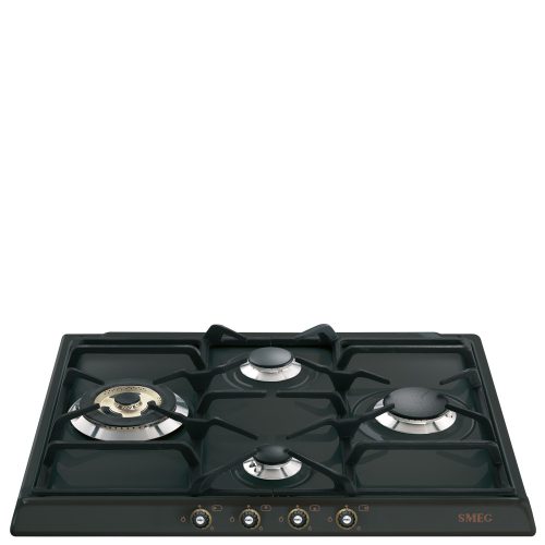 SMEG Cortina SR764AO Antracit klasszikus beépíthető gáz főzőlap