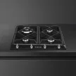 SMEG Victoria SR964NGH Fekete klasszikus beépíthető gáz főzőlap