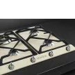 SMEG Victoria SR964PGH krémszínű beépíthető gáz főzőlap