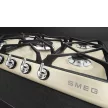 SMEG Victoria SR975PGH krémszínű beépíthető gáz főzőlap