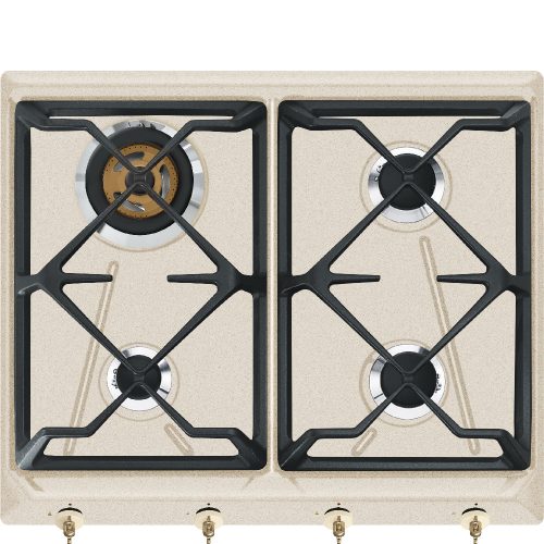 SMEG Coloniale SRV864AVOGH2 bézs klasszikus beépíthető gáz főzőlap