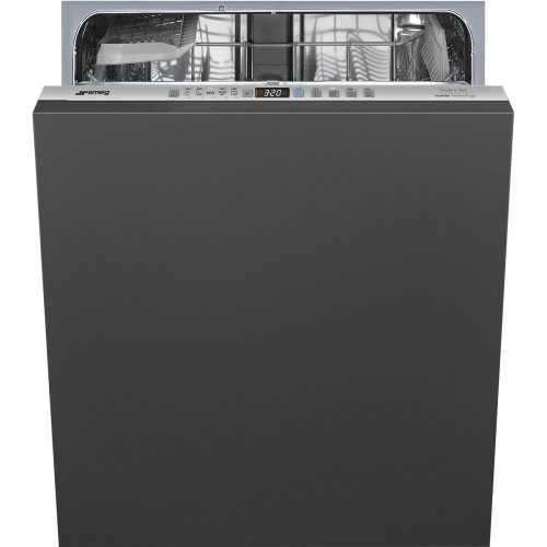 SMEG STL252CH fekete teljesen integrált beépíthető mosogatógép
