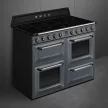 SMEG Victoria TR4110IGR2 sötét szürke professzionális szabadonálló indukciós tűzhely
