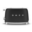 SMEG 50's Style TSF01BLMEU matt fekete retro design kenyérpirító