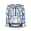 SMEG 50's Style TSF01DGBEU Blu Mediterraneo Dolce&Gabbana retro design kenyérpirító