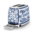 SMEG 50's Style TSF01DGBEU Blu Mediterraneo Dolce&Gabbana retro design kenyérpirító
