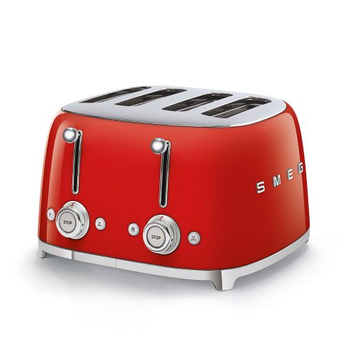 SMEG 50's Style TSF03RDEU piros retro design kenyérpirító
