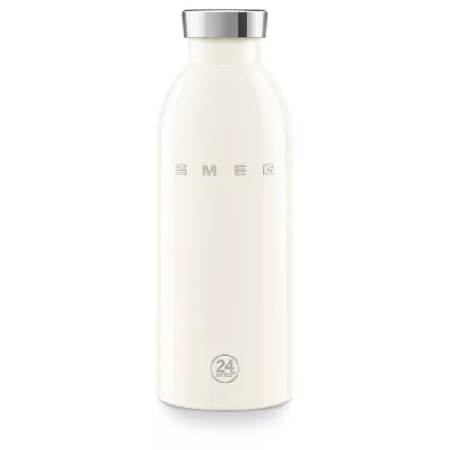 SMEG WBF01CR 24BOTTLES CLIMA fényes krémszínű acél hőtartó kulacs