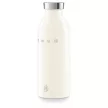 SMEG WBF01CR 24BOTTLES CLIMA fényes krémszínű acél hőtartó kulacs