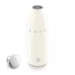 SMEG WBF01CR 24BOTTLES CLIMA fényes krémszínű acél hőtartó kulacs