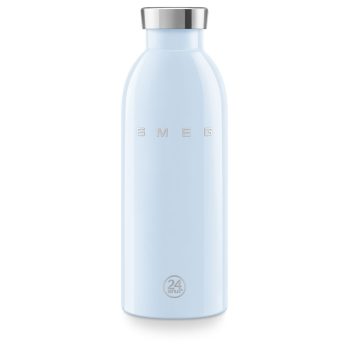 SMEG WBF01PB 24BOTTLES CLIMA fényes világoskék acél hőtartó kulacs
