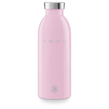 SMEG WBF01PK 24BOTTLES CLIMA fényes rózsaszín acél hőtartó kulacs