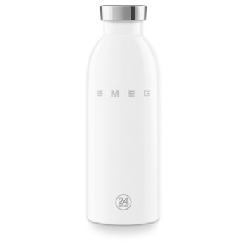 SMEG WBF01WH 24BOTTLES CLIMA fényes fehér acél hőtartó kulacs