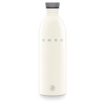 SMEG WBF02BL 24BOTTLES URBAN fényes krémszínű acél kulacs