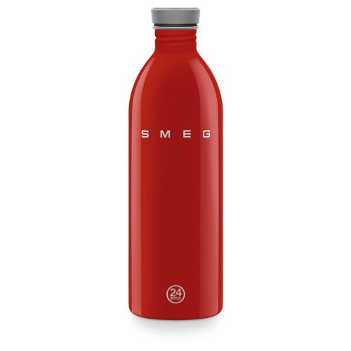 SMEG WBF02BL 24BOTTLES URBAN fényes piros acél kulacs