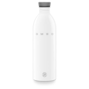 SMEG WBF02BL 24BOTTLES URBAN fényes fehér acél kulacs