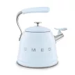 SMEG 50'S Style WKF01PB világoskék retro design fütyülős teáskanna