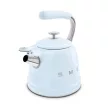 SMEG 50'S Style WKF01PB világoskék retro design fütyülős teáskanna