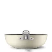 Smeg WOF3002CRM krémszínű tapadásmentes wok serpenyő