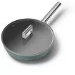 Smeg WOF3002EGM smaragdzöld tapadásmentes wok serpenyő