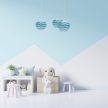 UMAGE Carmina Mini 2061 azúrkék lámpabúra