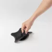 STARFISH fekete szilikon gumi univerzális zuhany hajfogó lefolyó szűrő