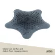 UMBRA STARFISH 023014-1050 szürkés kék univerzális zuhany hajfogó lefolyó szűrő