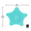 UMBRA STARFISH 023014-276 türkiz univerzális zuhany hajfogó lefolyó szűrő