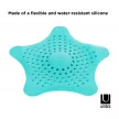 UMBRA STARFISH 023014-276 türkiz univerzális zuhany hajfogó lefolyó szűrő