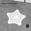 UMBRA STARFISH 023014-660 fehér univerzális zuhany hajfogó lefolyó szűrő