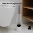 UMBRA TOUCH 023274-660 fehér wc kefe tartó