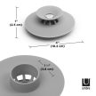 UMBRA FLEX 023464-918 Szürke univerzális káddugó