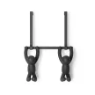UMBRA BUDDY 1004260-040 Fekete ajtóra akasztható fogas