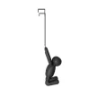 UMBRA BUDDY 1004260-040 Fekete ajtóra akasztható fogas
