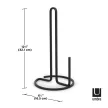 UMBRA SQUIRE 1004313-040 Fekete konyhai papírtörlő tartó