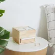 UMBRA STOWIT MINI 1005314-390 Fehér-Természetes fa ékszertartó doboz