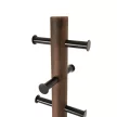 UMBRA PILLAR COAT 1005871-048 barna-fekete álló kabátakasztó fogas