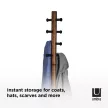 UMBRA PILLAR COAT 1005871-048 barna-fekete álló kabátakasztó fogas