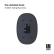 UMBRA HUB OVAL 1006044-040 Fekete ovális tükör
