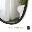 UMBRA HUB OVAL 1006044-040 Fekete ovális tükör