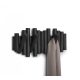 UMBRA PICKET 1011471-040 Fekete kihajtható fali fogas akasztó