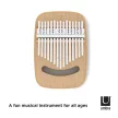 UMBRA STRUMBA KALIMBA 1014215-668 Fehér-Természetes fa design hangszer