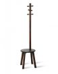 UMBRA PILLAR STOOL 1014257-048 barna-fekete sámli és kabátakasztó álló fogas