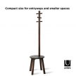 UMBRA PILLAR STOOL 1014257-048 barna-fekete sámli és kabátakasztó álló fogas